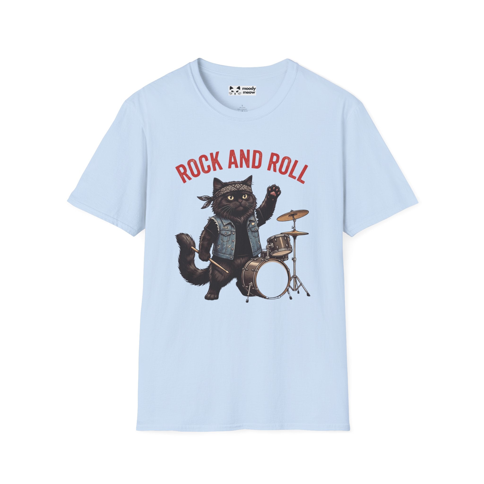 Rock and Roll Cat T-Shirt