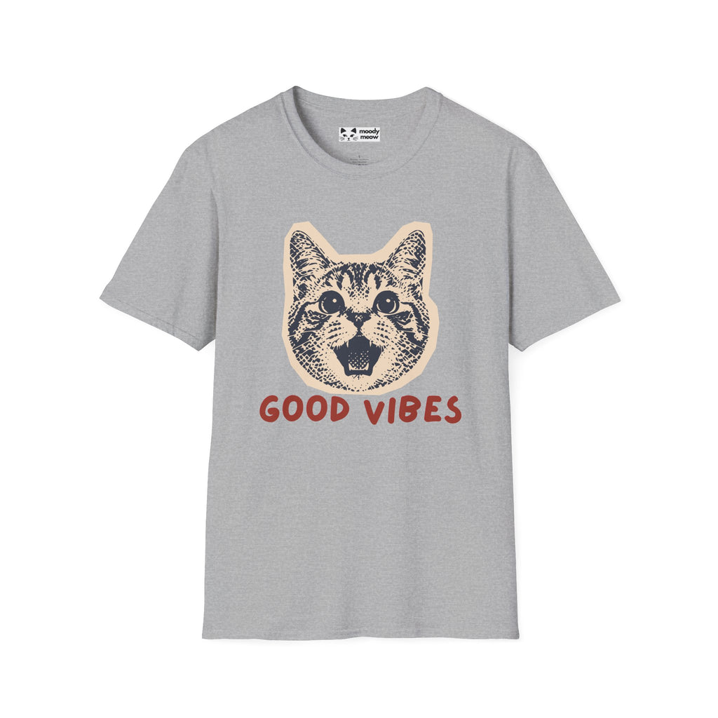 Good Vibes Cat T-Shirt