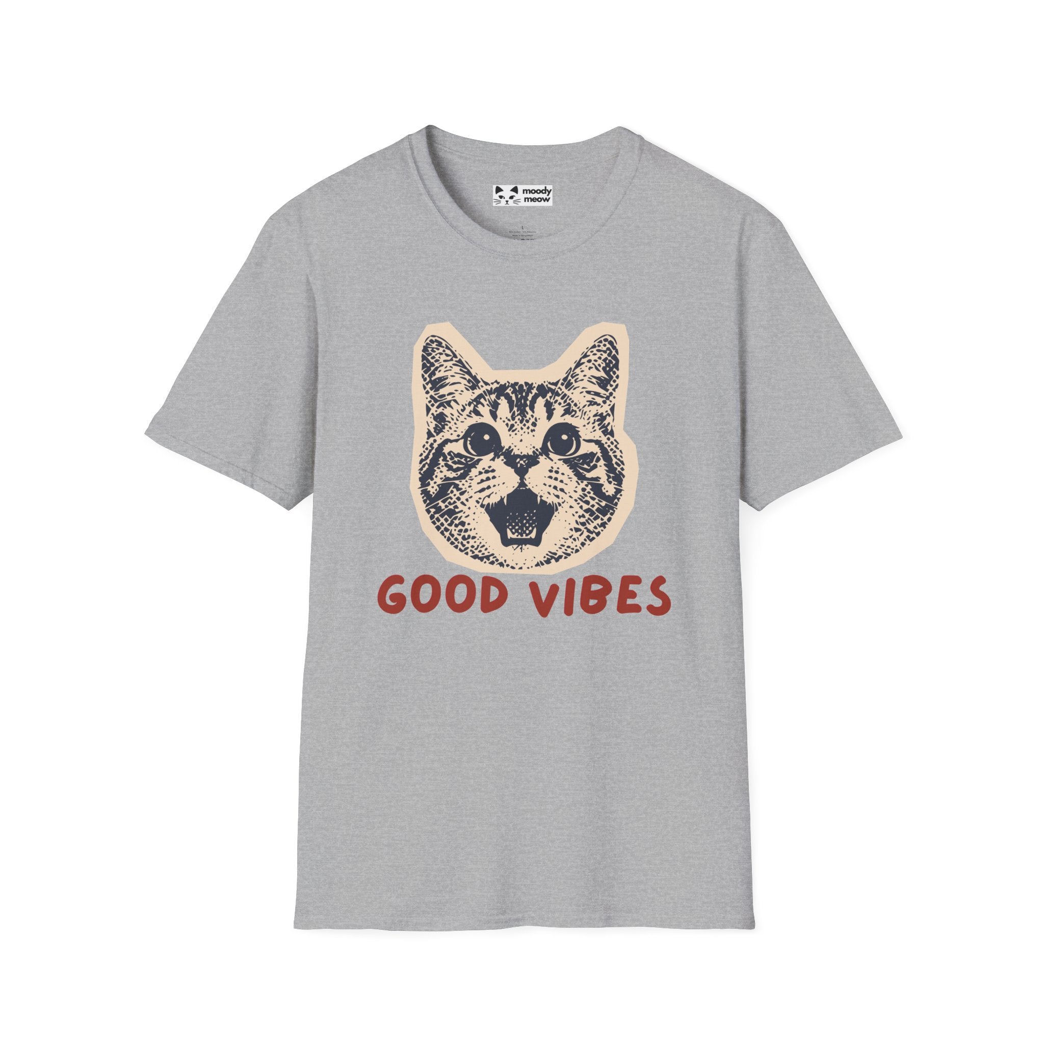Good Vibes Cat T-Shirt