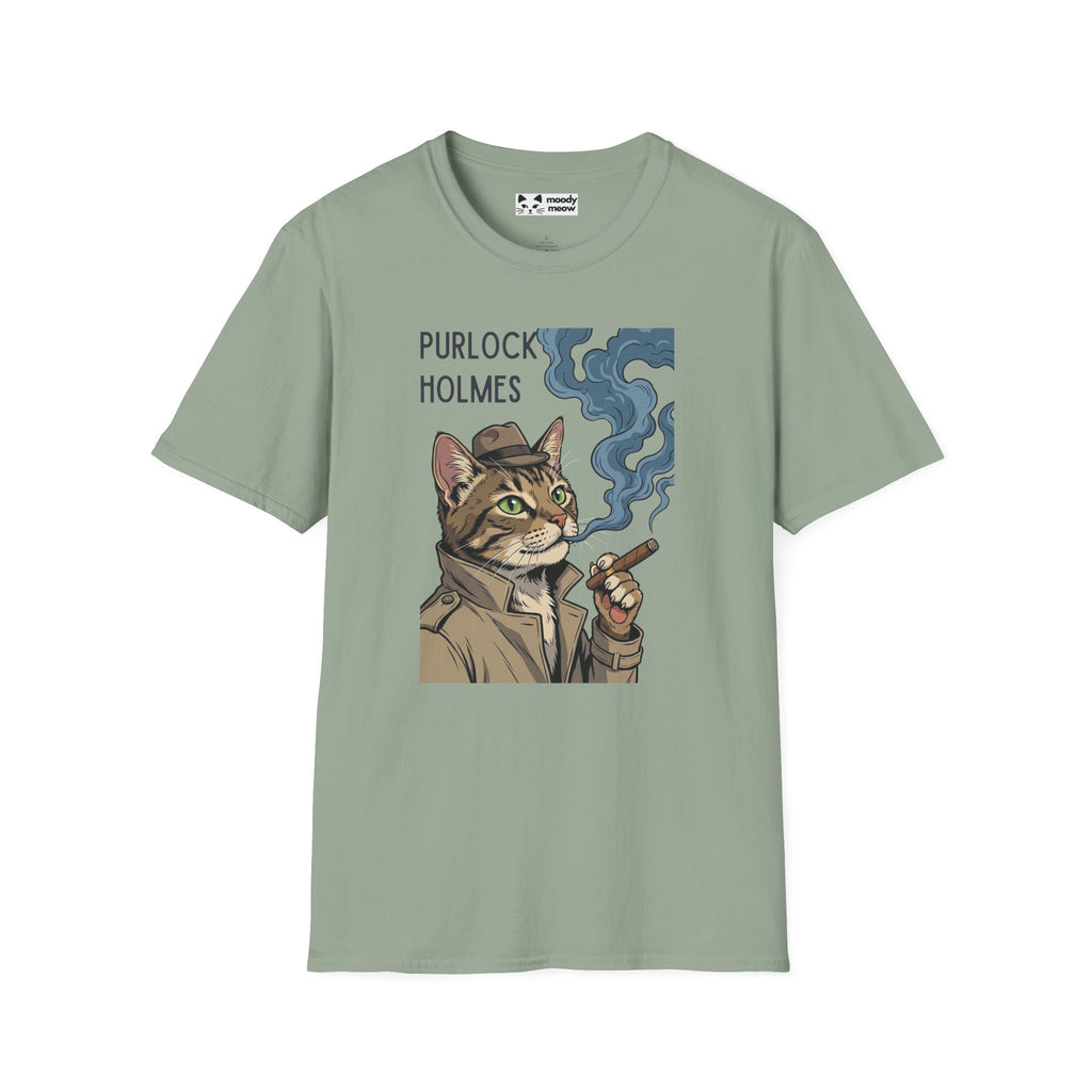 Purlock Holmes Cat T-Shirt