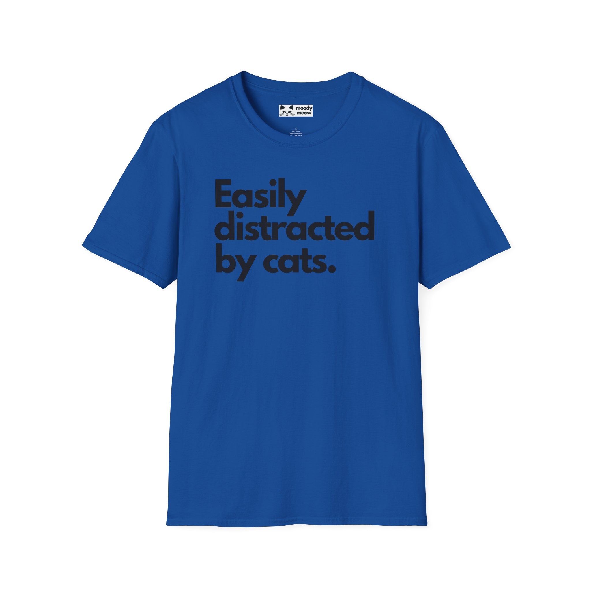 Easily Distracted by Cats T-Shirt