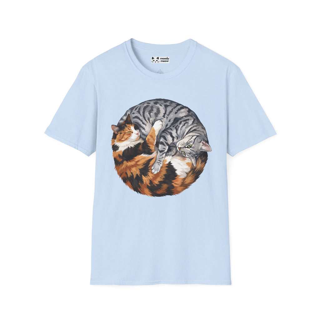 Yin Yan Cat T-Shirt