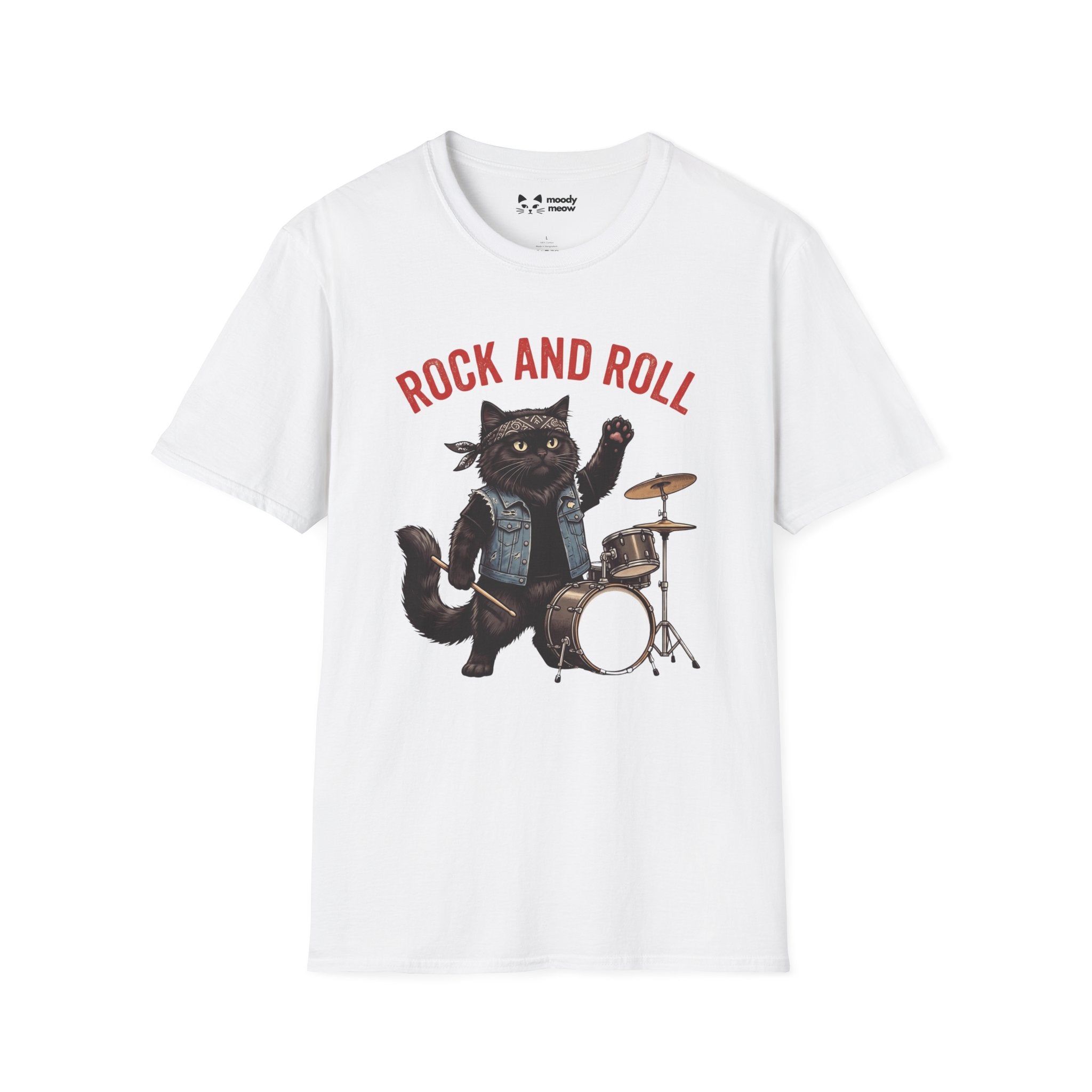 Rock and Roll Cat T-Shirt