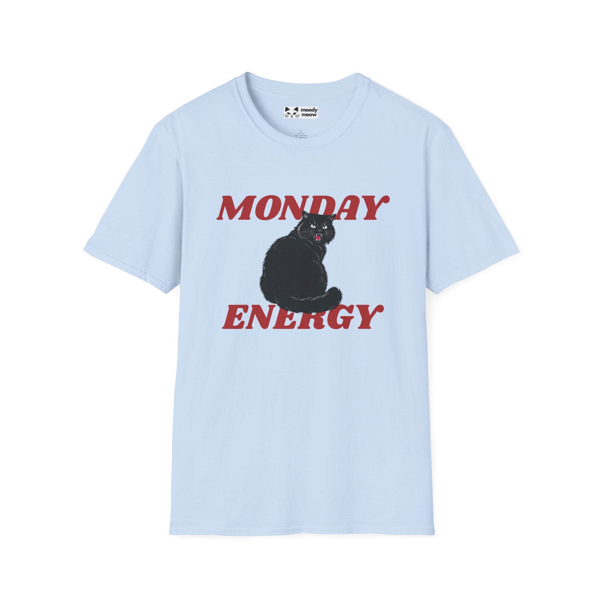 Monday Energy Cat T-Shirt