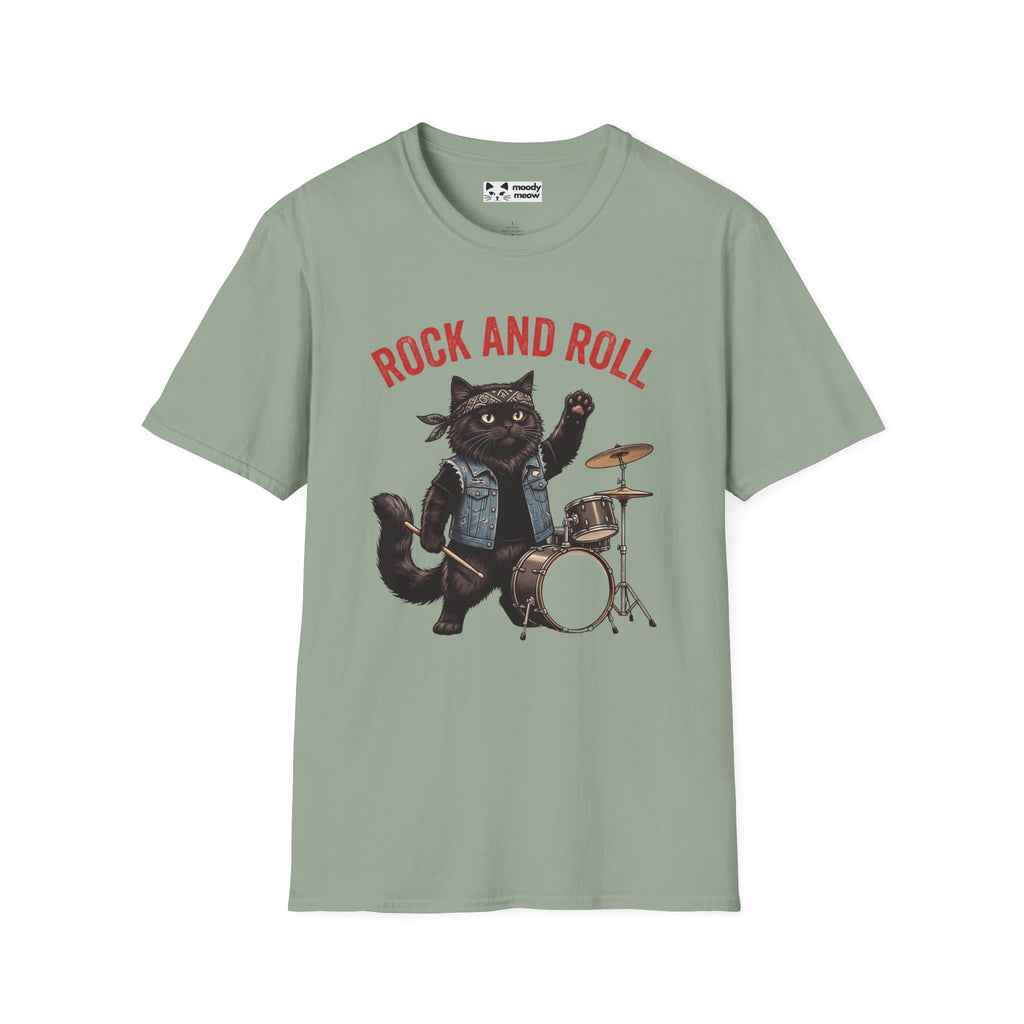 Rock and Roll Cat T-Shirt