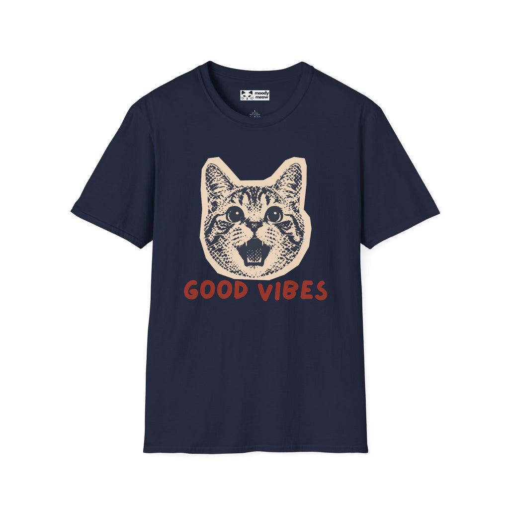 Good Vibes Cat T-Shirt