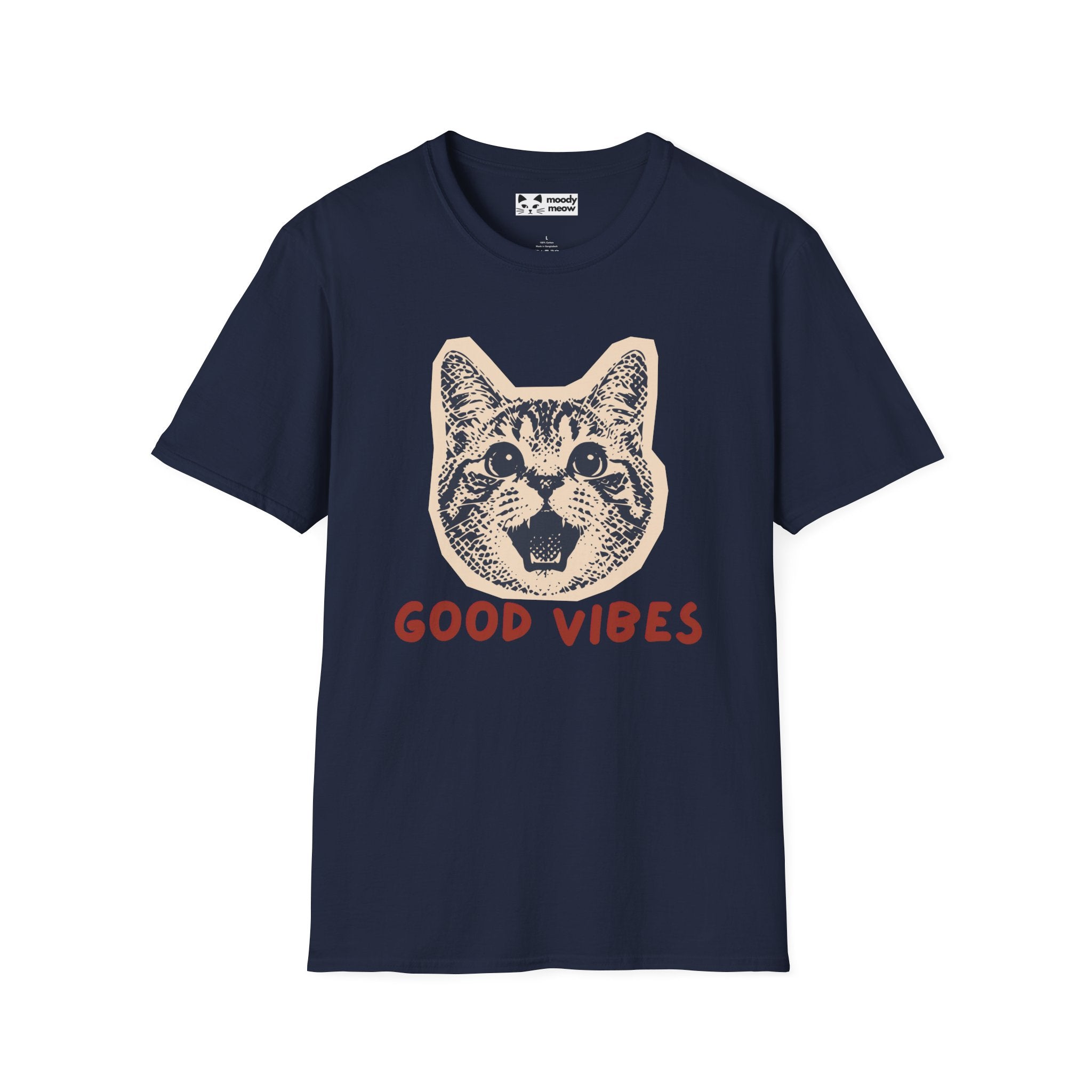 Good Vibes Cat T-Shirt