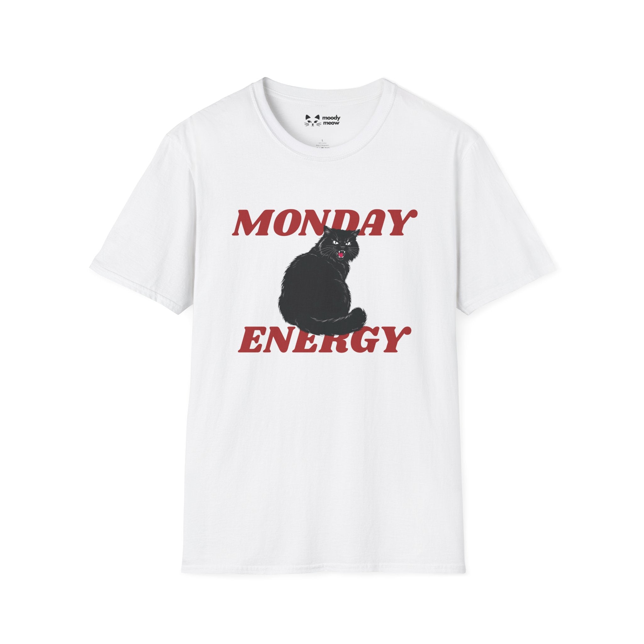 Monday Energy Cat T-Shirt