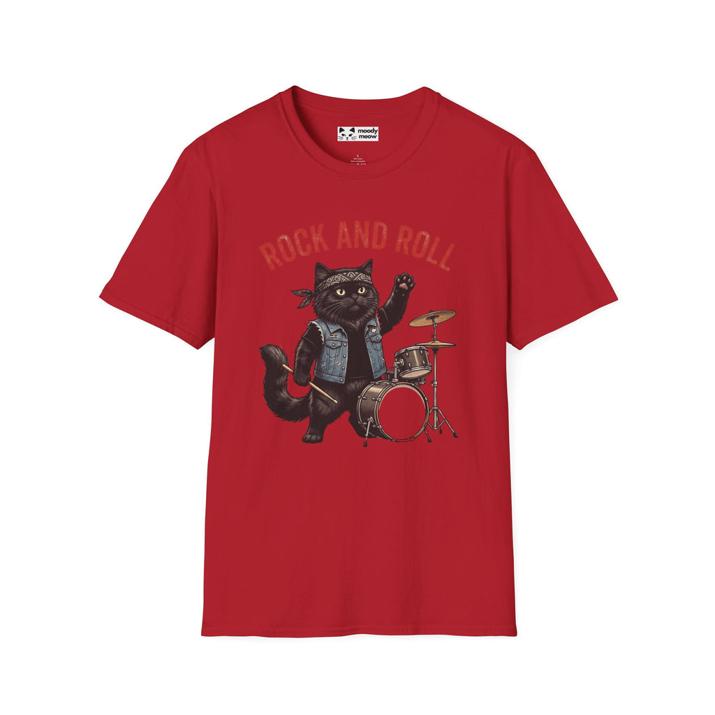 Rock and Roll Cat T-Shirt