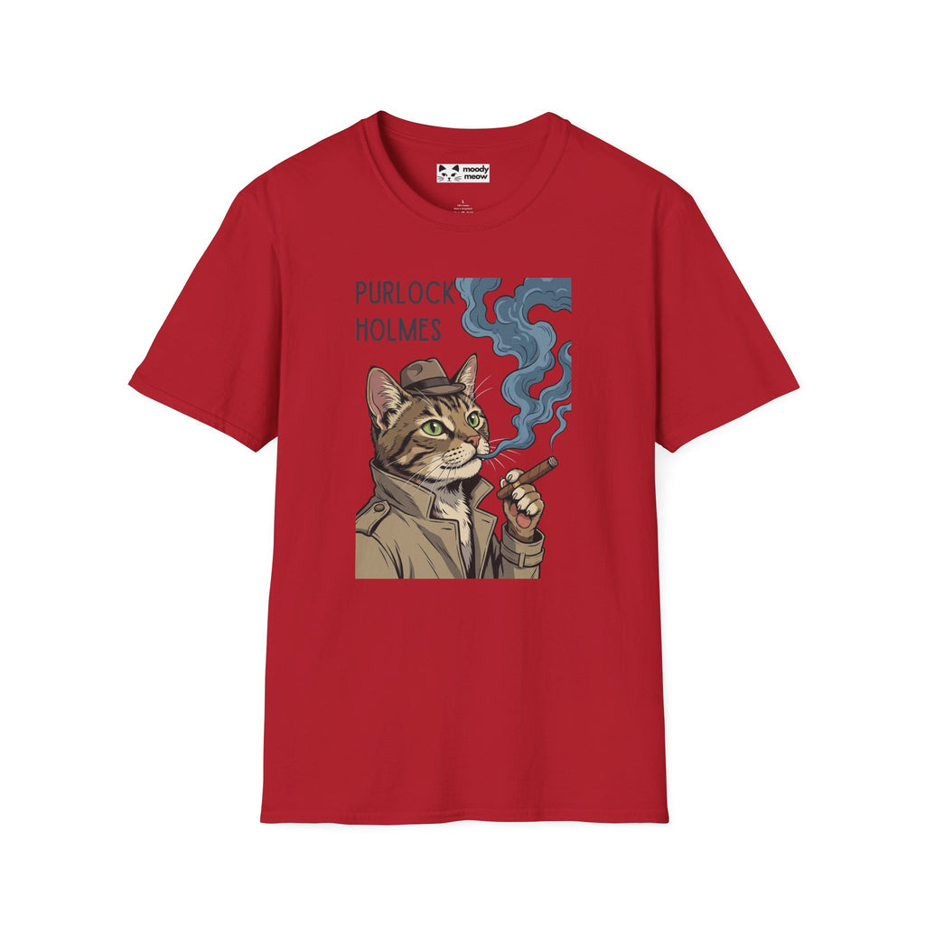 Purlock Holmes Cat T-Shirt