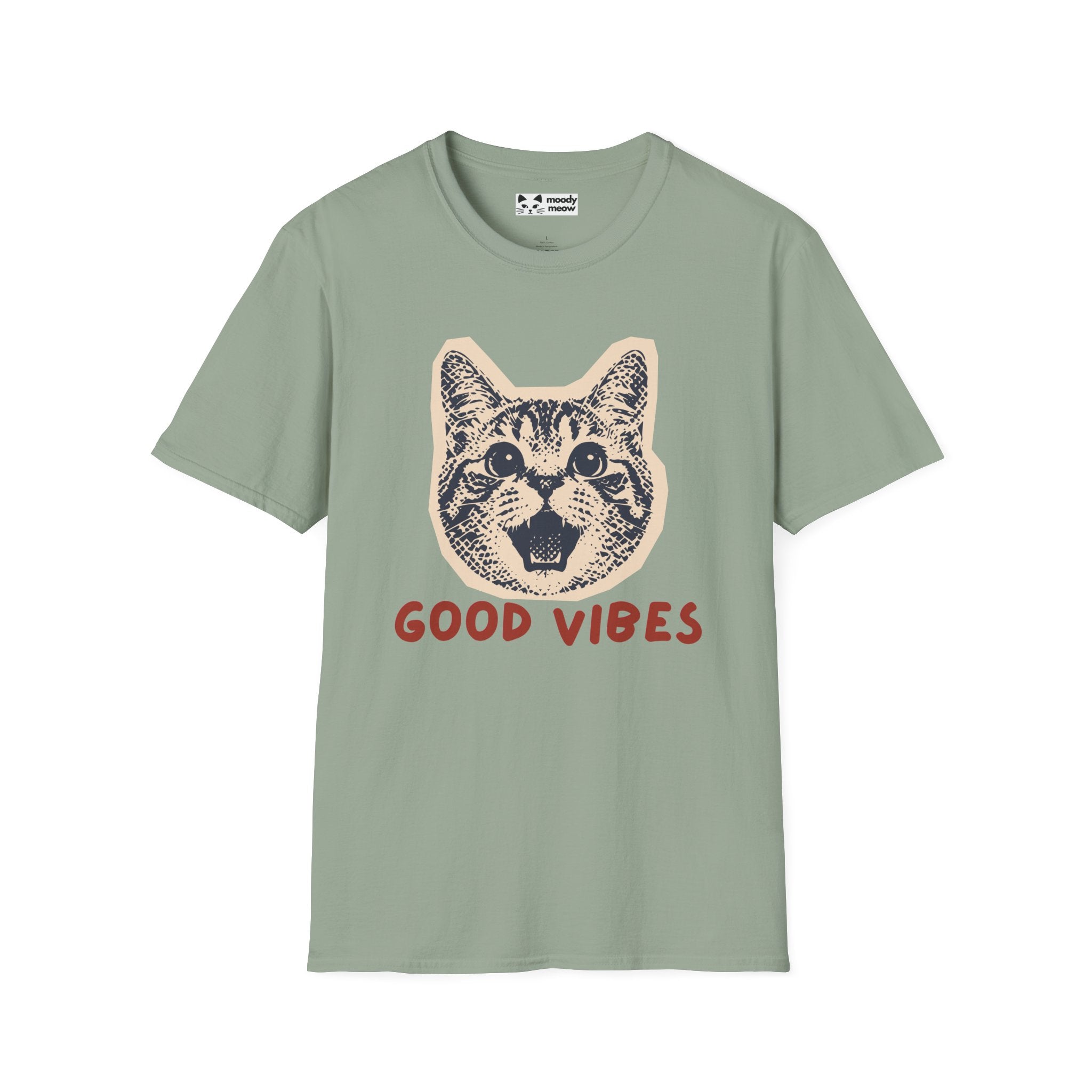 Good Vibes Cat T-Shirt