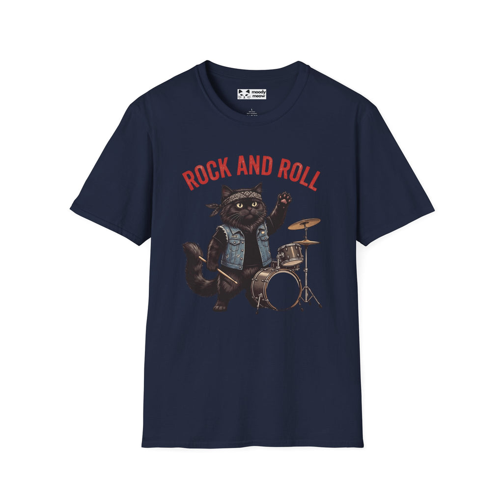 Rock and Roll Cat T-Shirt