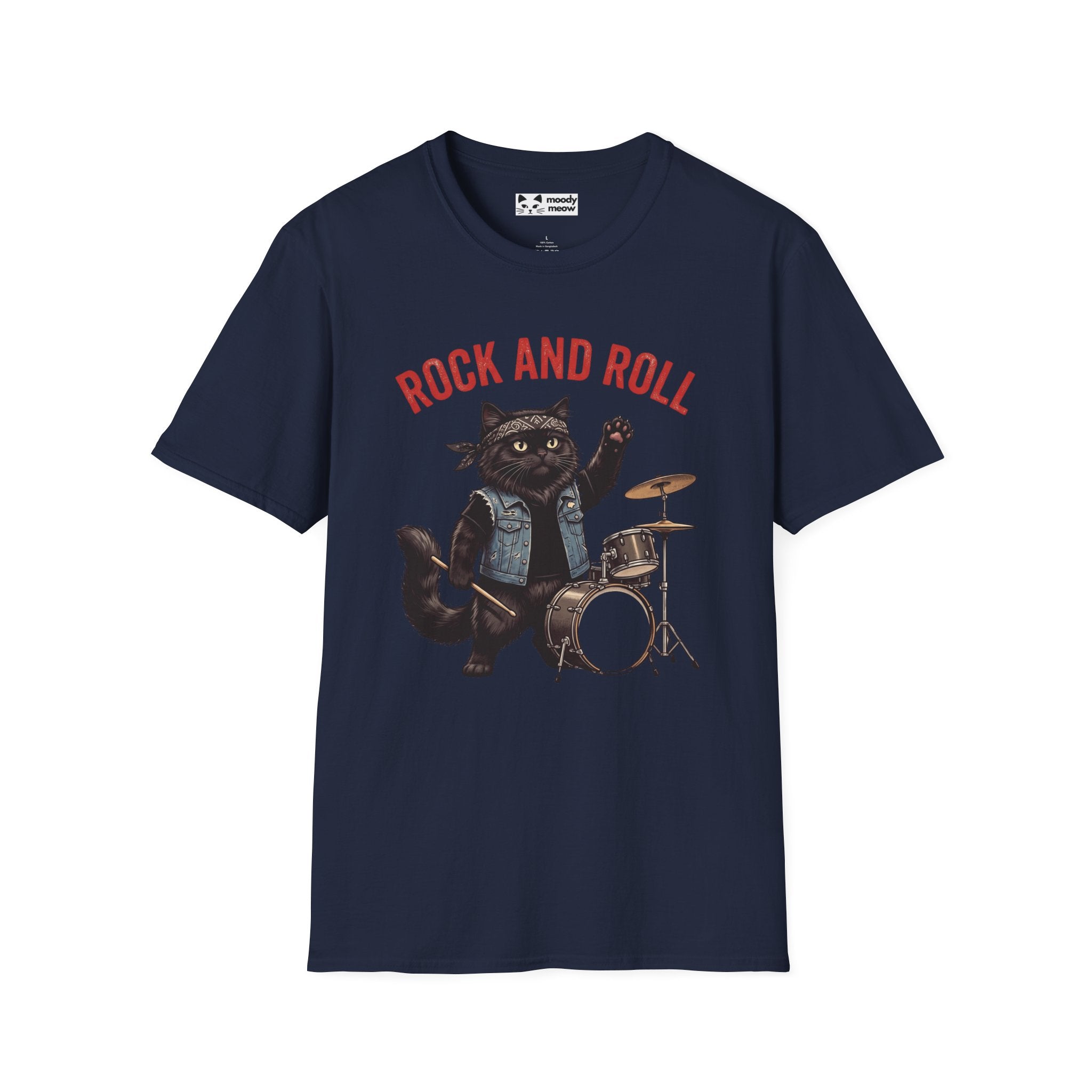 Rock and Roll Cat T-Shirt