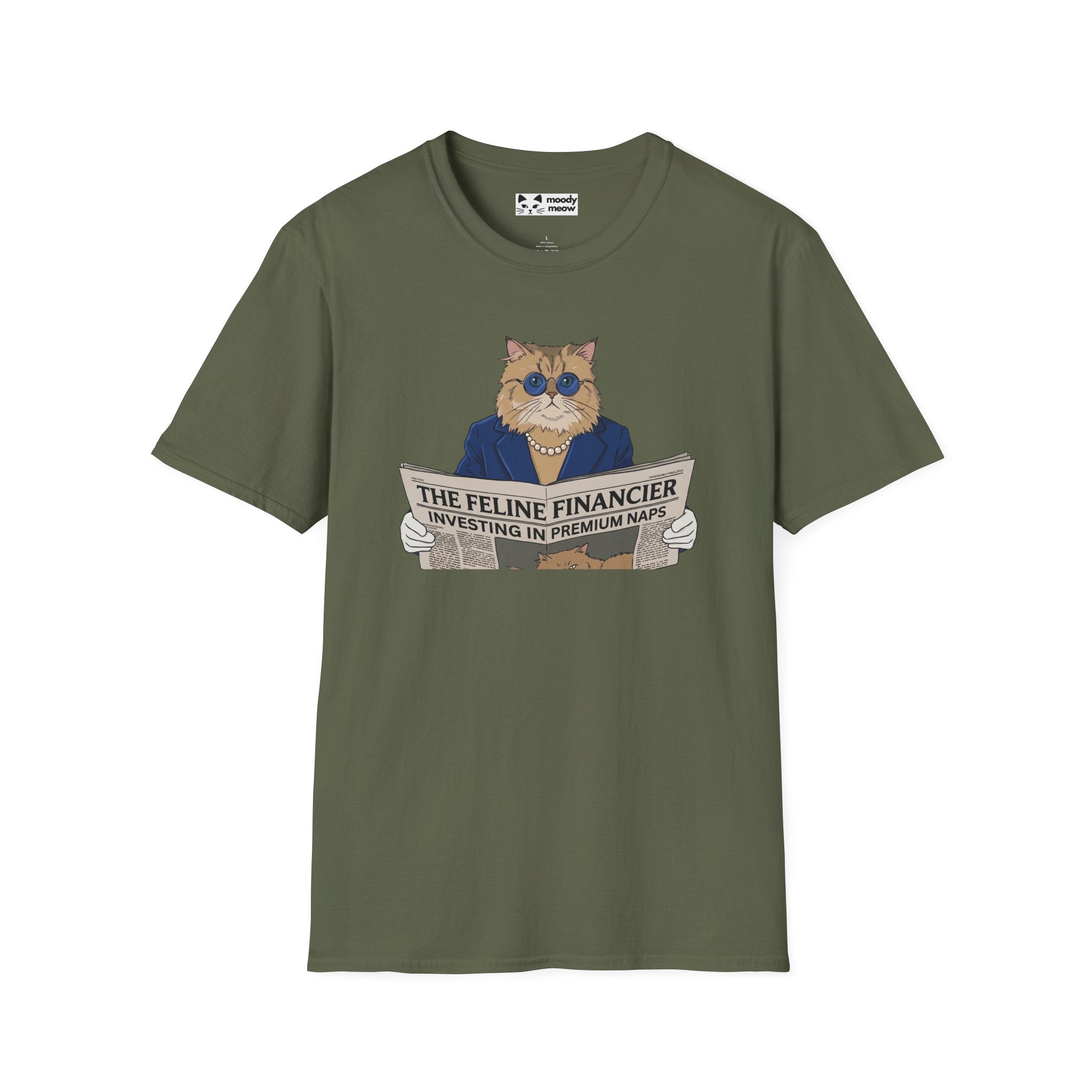 Investing in Naps Cat T-Shirt