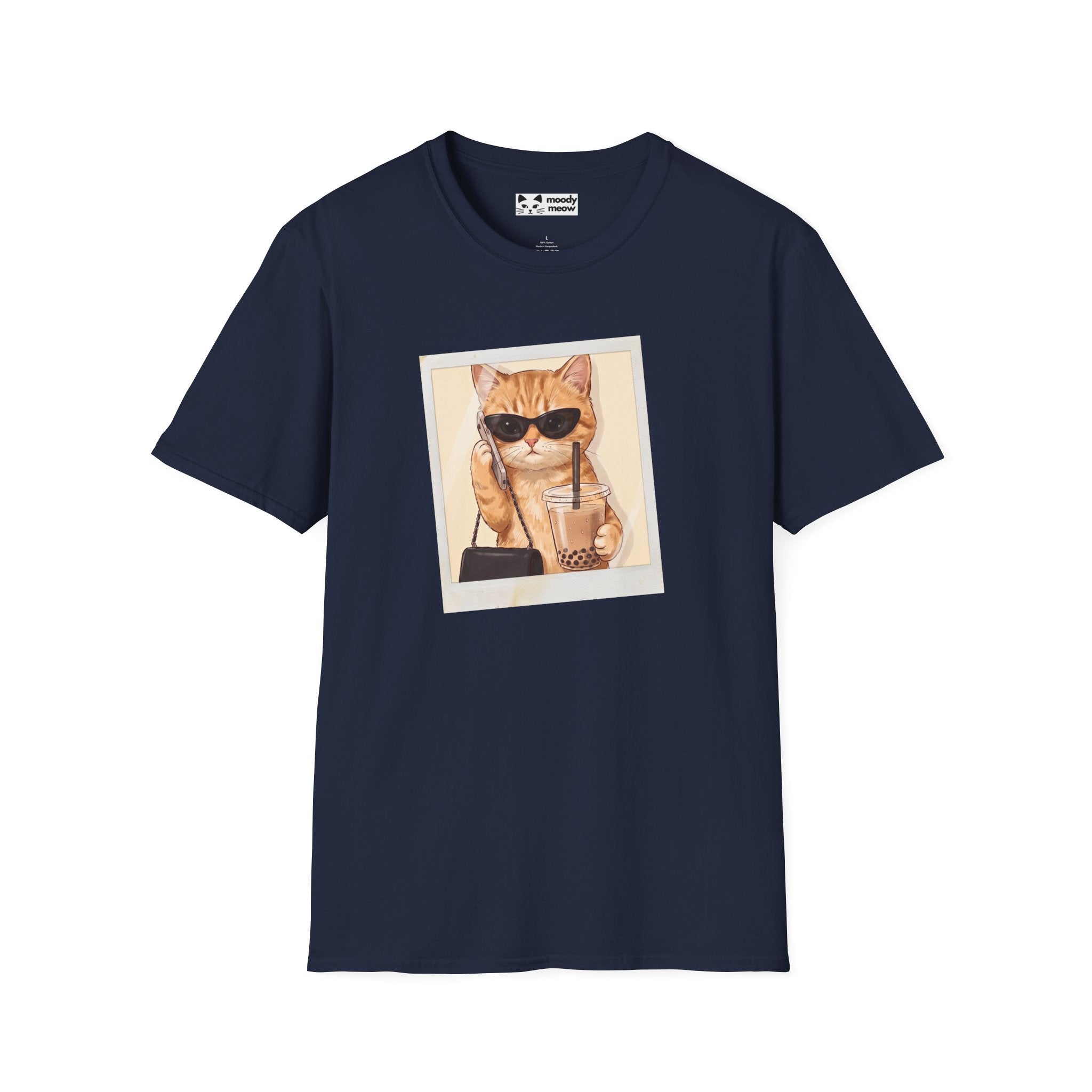 Cattitude Polaroid Cat T-Shirt