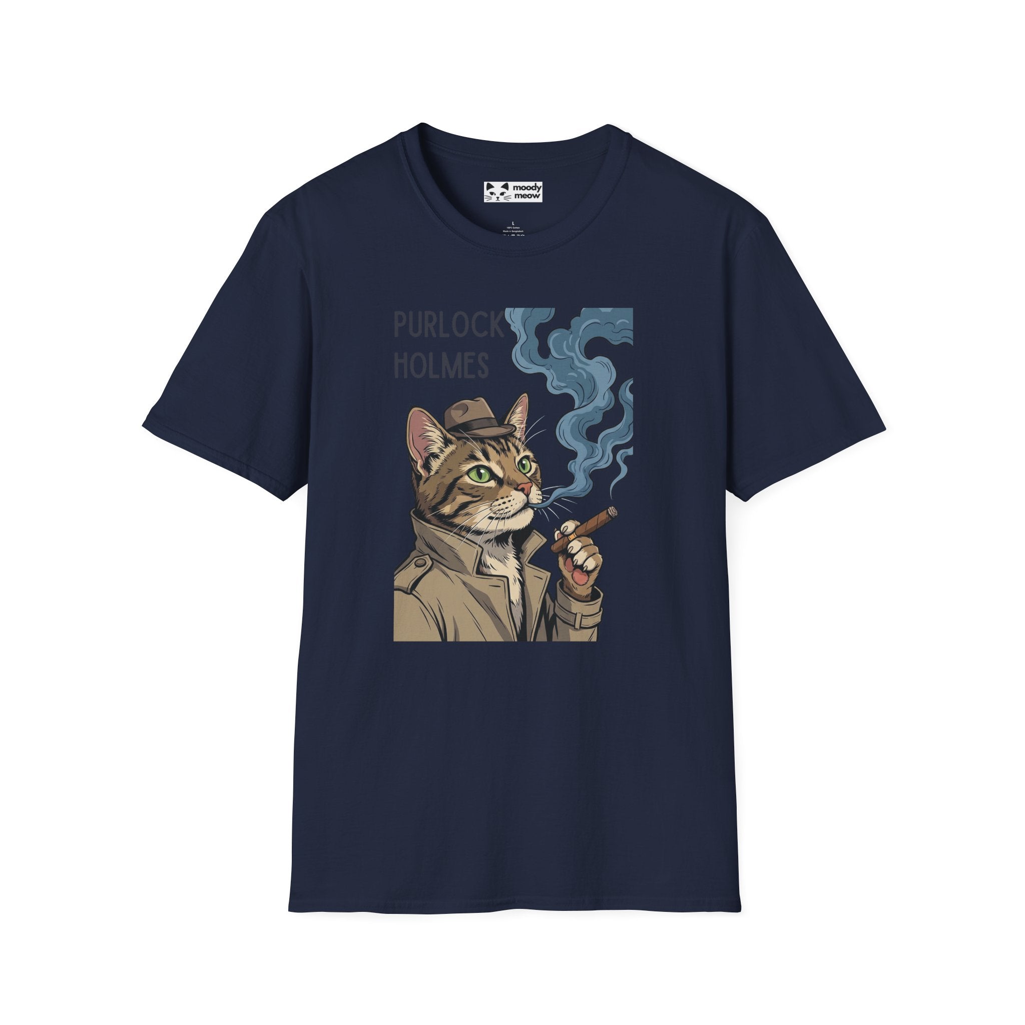 Purlock Holmes Cat T-Shirt