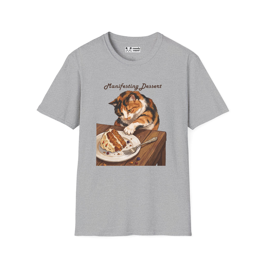 Manifesting Dessert Cat T-Shirt