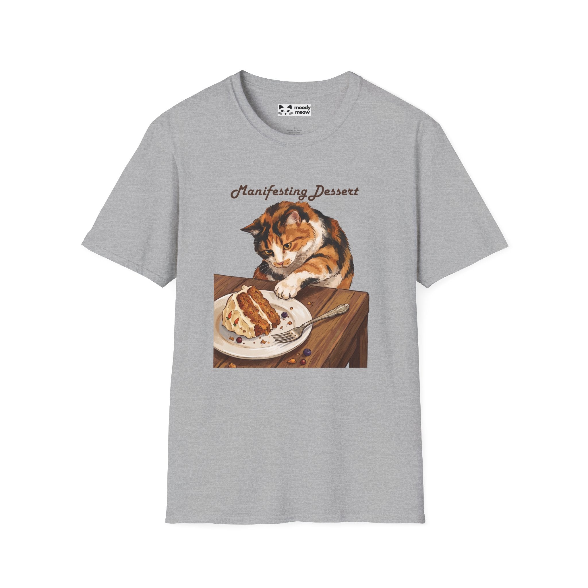 Manifesting Dessert Cat T-Shirt