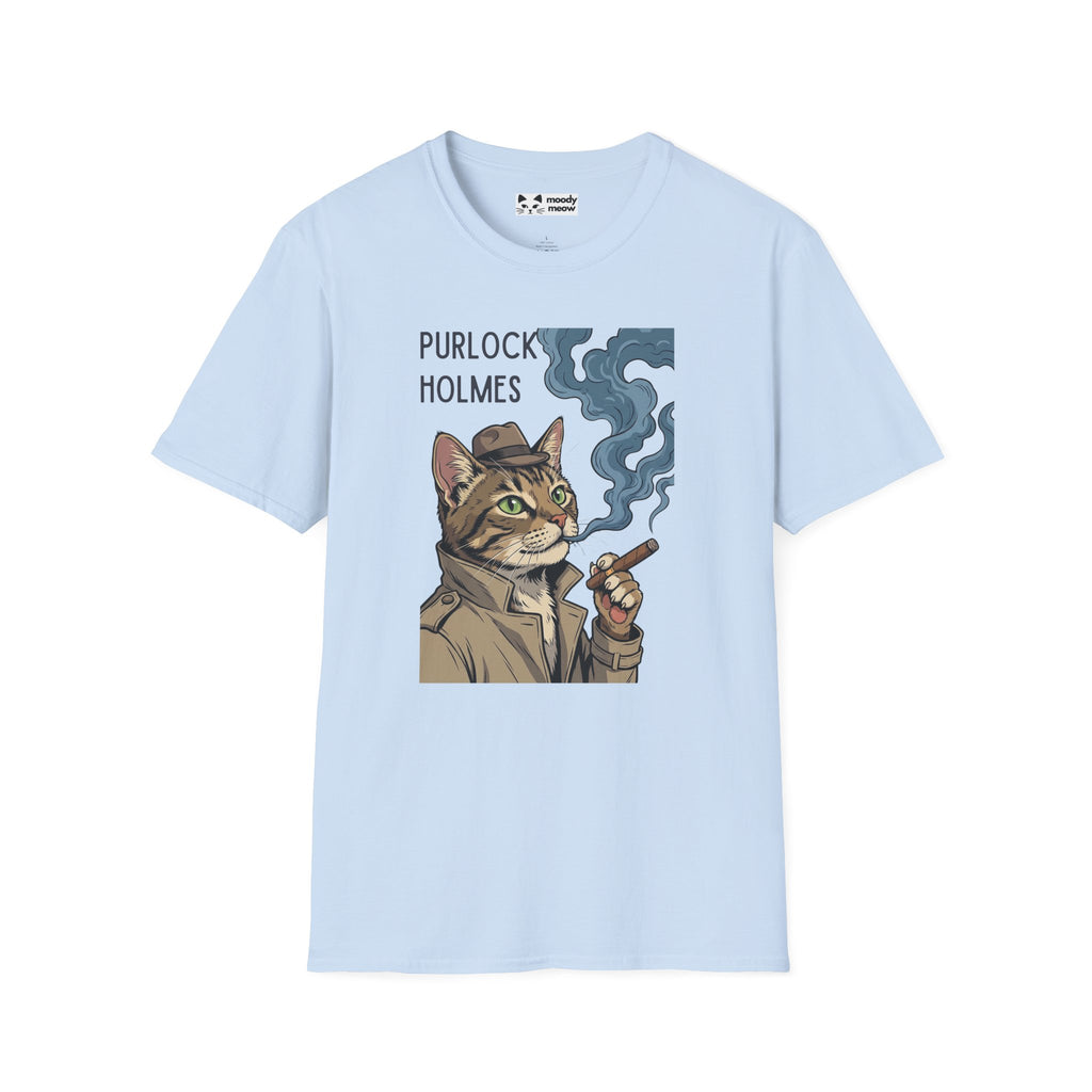 Purlock Holmes Cat T-Shirt