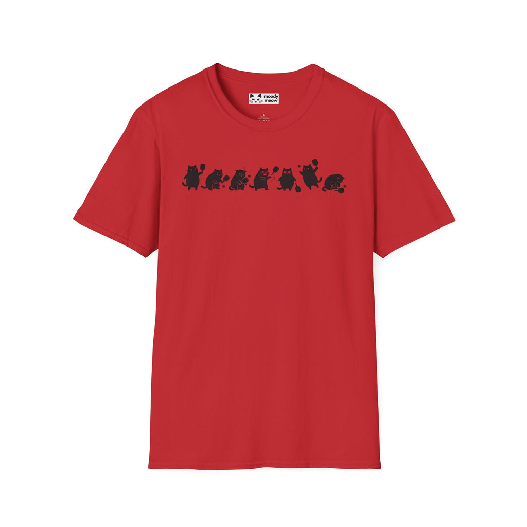 Pickleball Cat T-Shirt