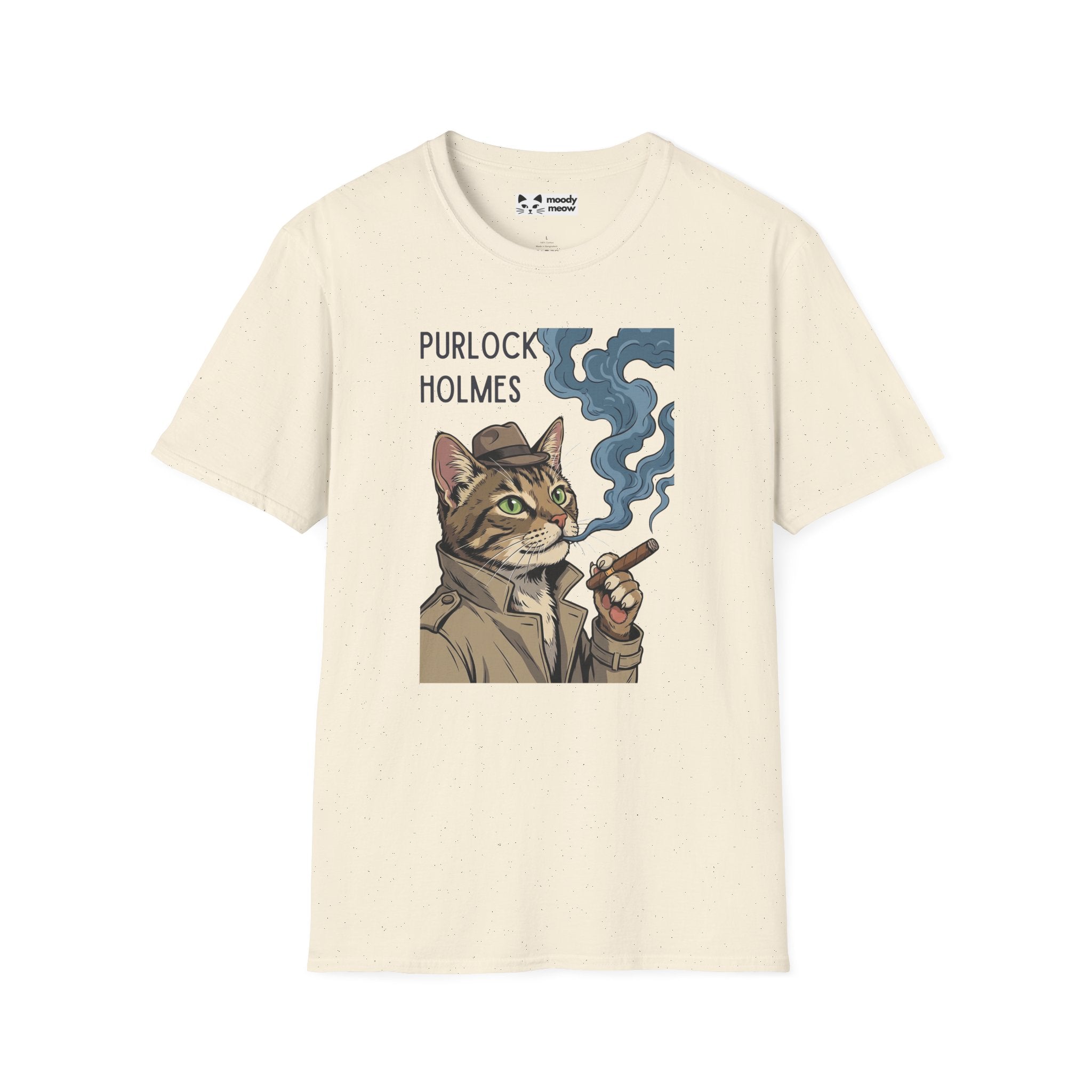 Purlock Holmes Cat T-Shirt