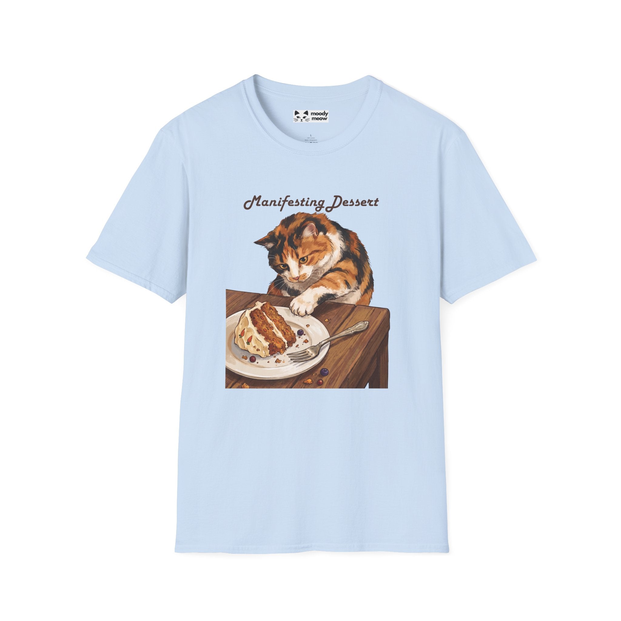 Manifesting Dessert Cat T-Shirt