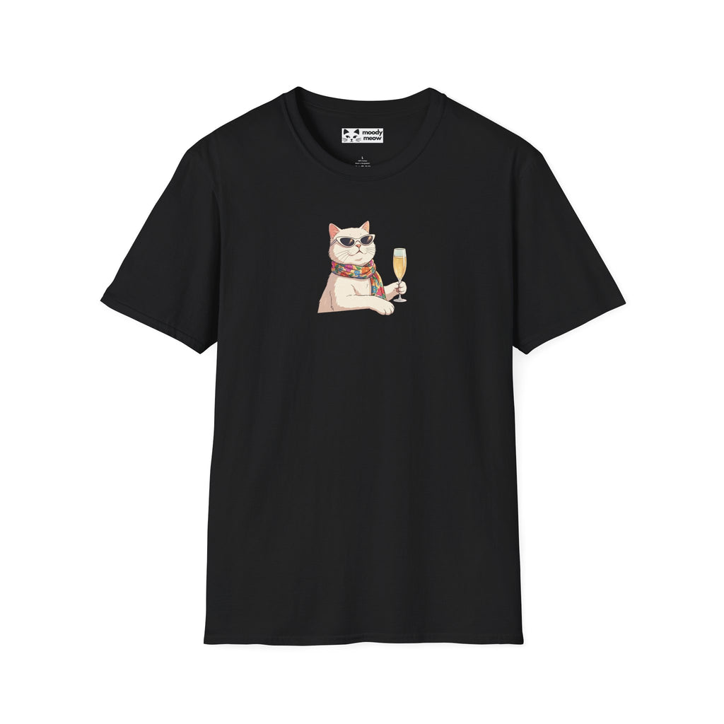 Champagne Cat T-Shirt