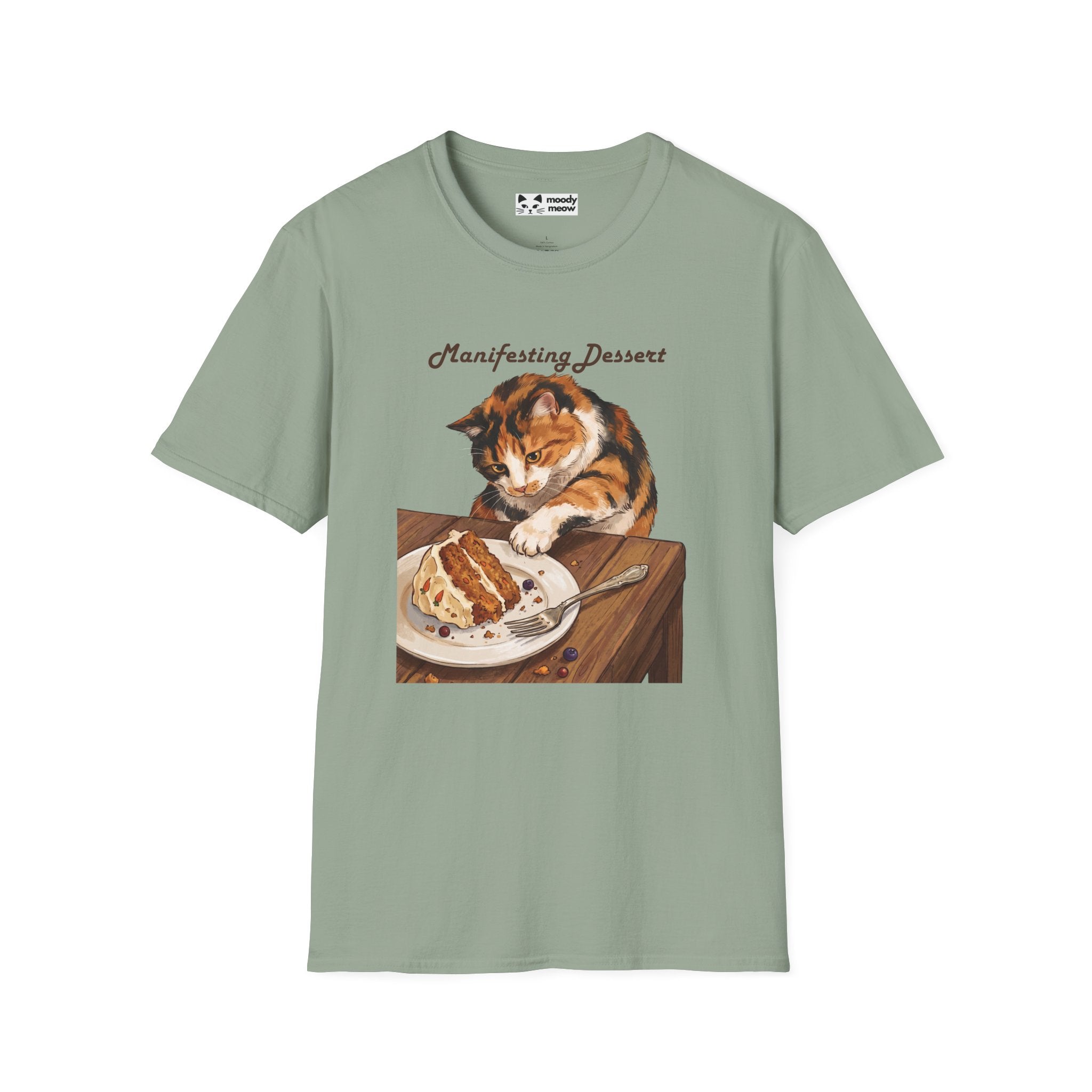 Manifesting Dessert Cat T-Shirt