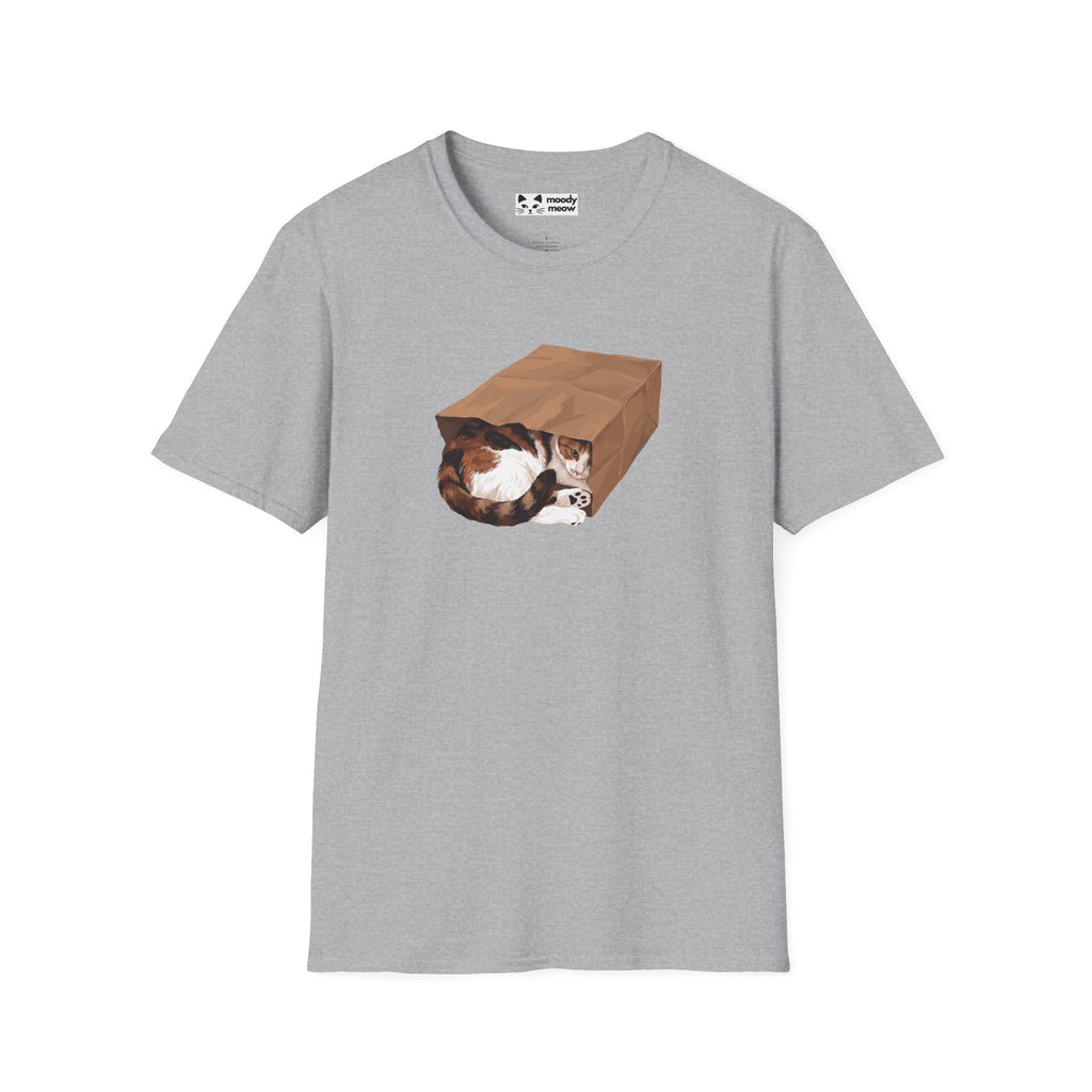 Paper Bag Cat T-Shirt