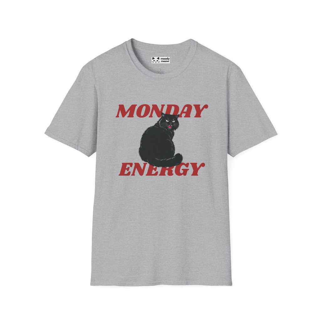 Monday Energy Cat T-Shirt