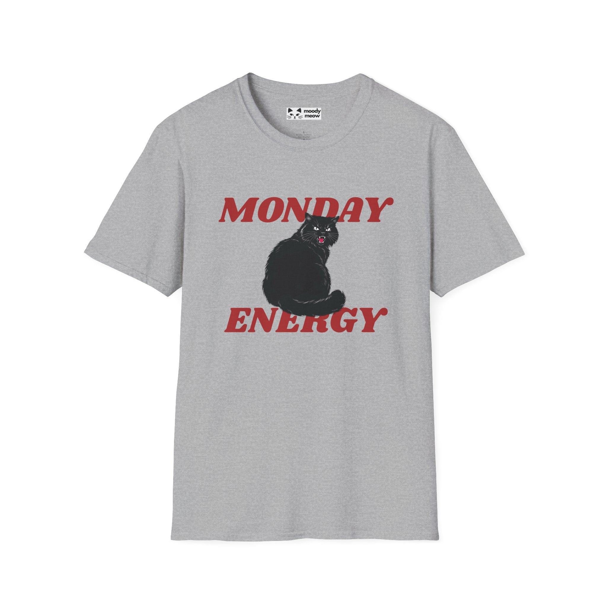 Monday Energy Cat T-Shirt
