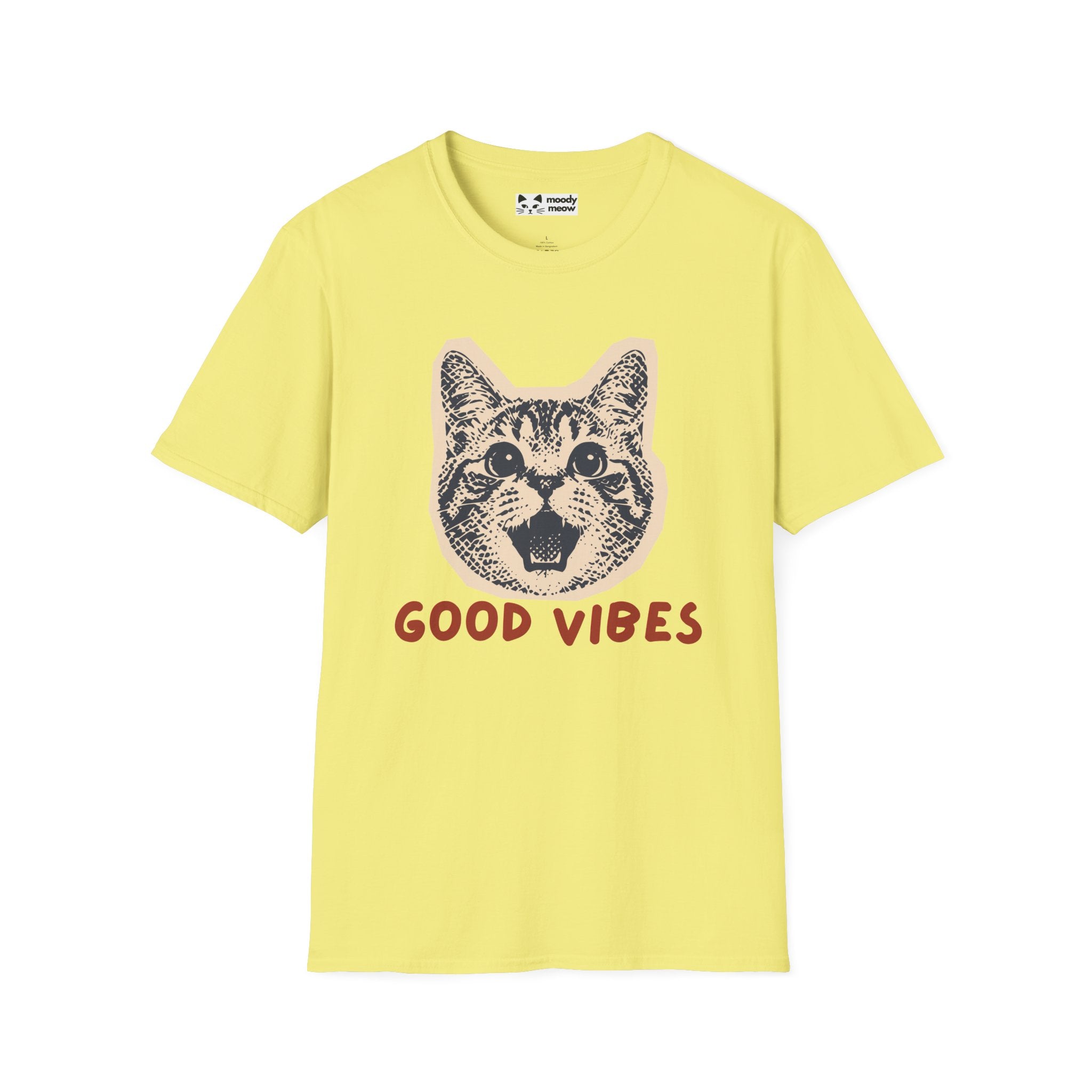Good Vibes Cat T-Shirt