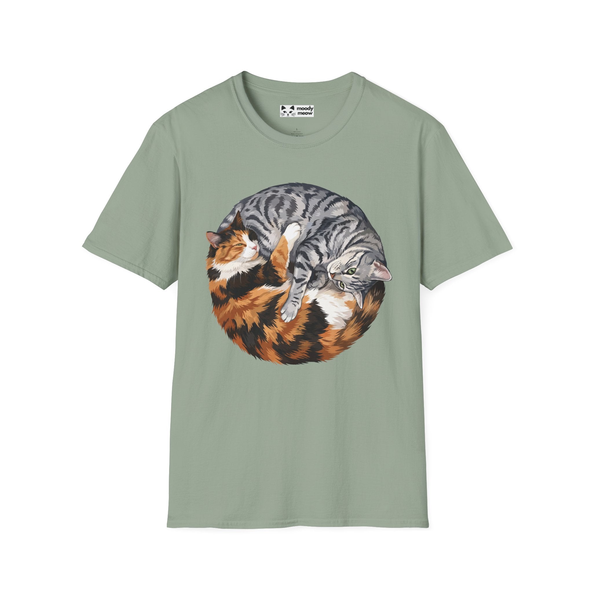 Yin Yan Cat T-Shirt