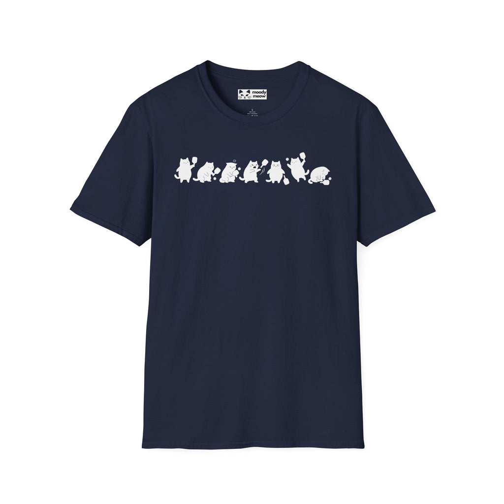 Pickleball Cat T-Shirt
