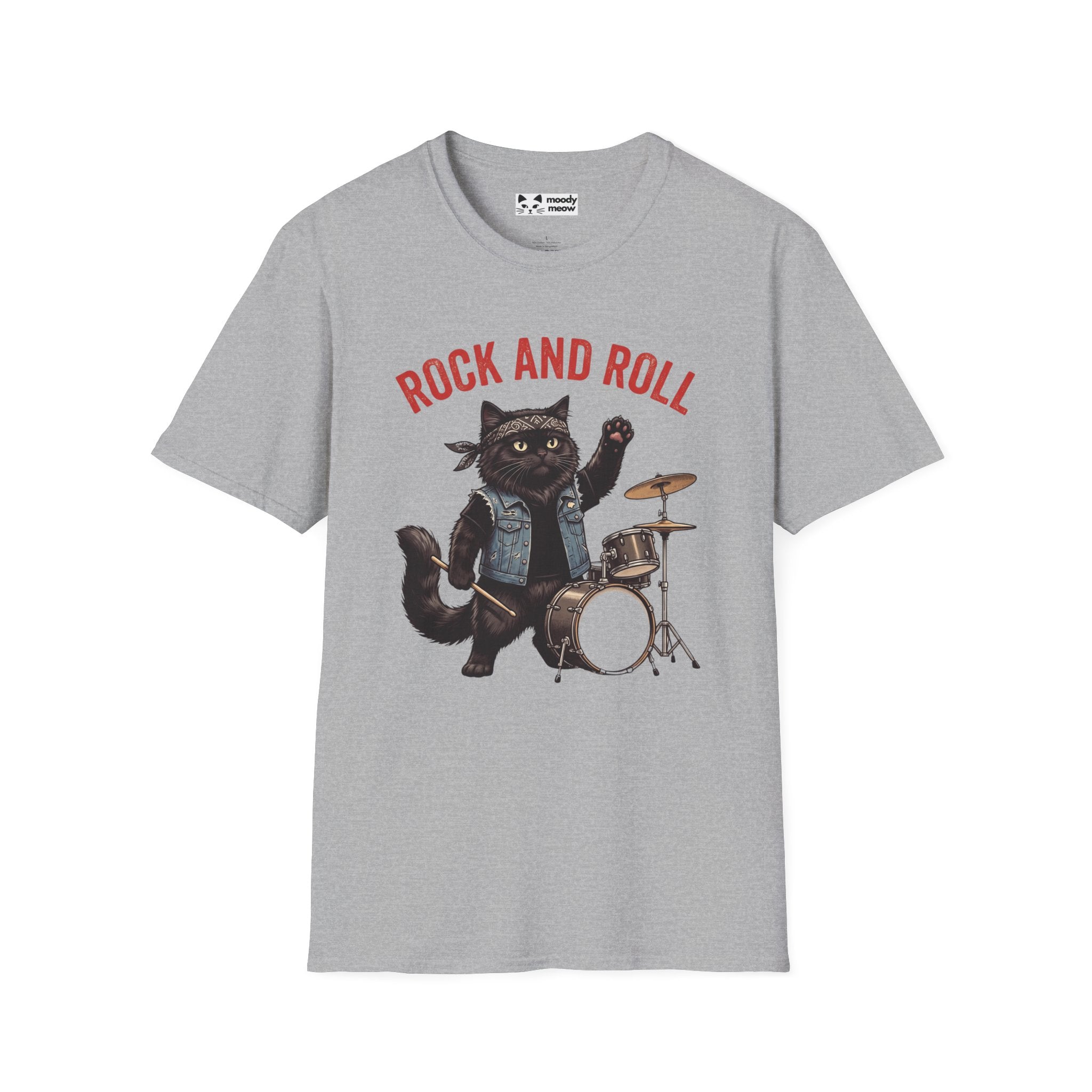 Rock and Roll Cat T-Shirt