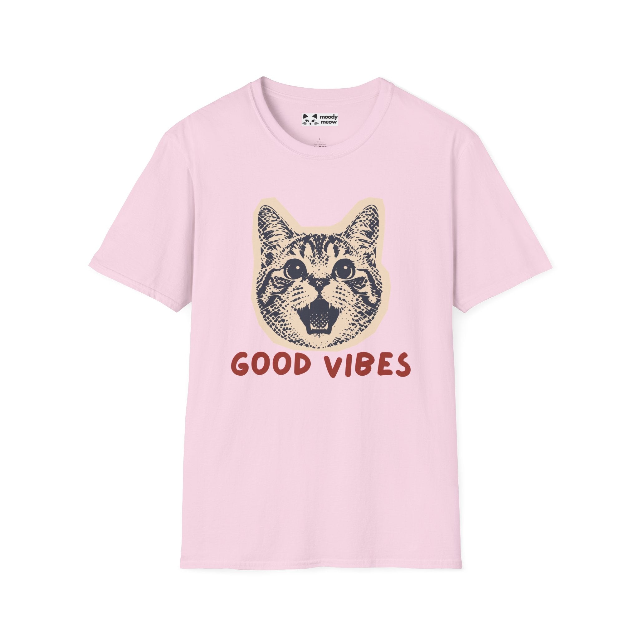 Good Vibes Cat T-Shirt