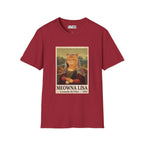 Meowna Lisa Cat T-Shirt
