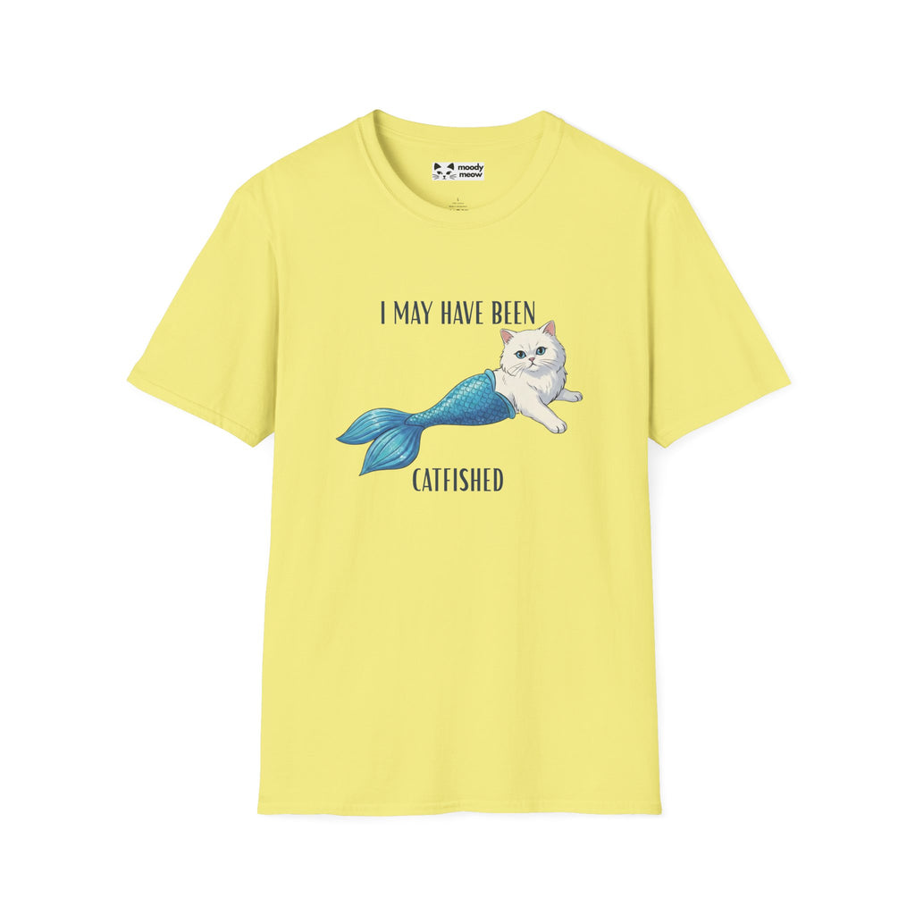 I May Have Been Catfished Cat T-Shirt