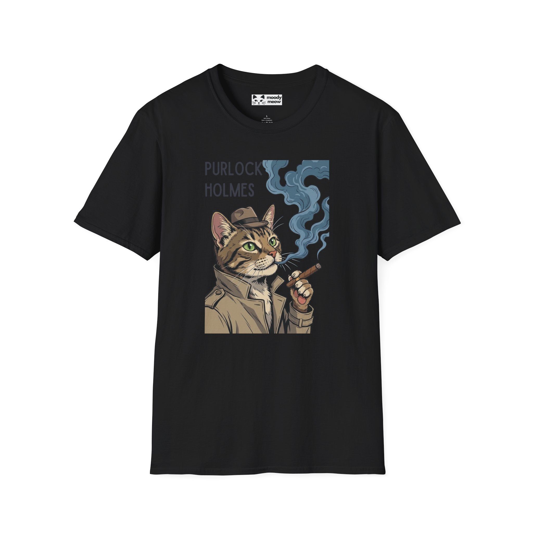 Purlock Holmes Cat T-Shirt