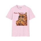 Pizza Forever Cat T-Shirt