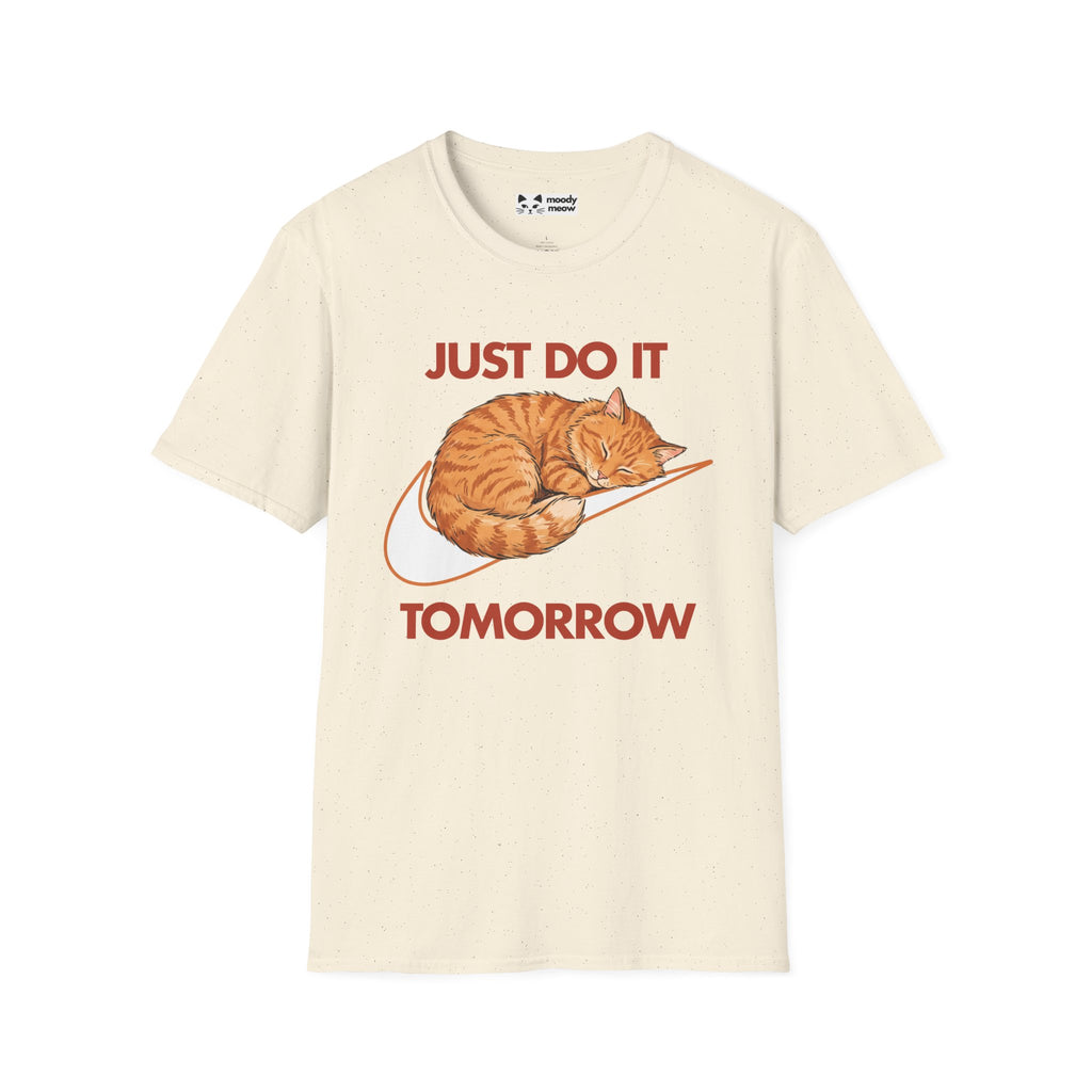 Just Do It Tomorrow Cat T-Shirt