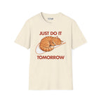 Just Do It Tomorrow Cat T-Shirt
