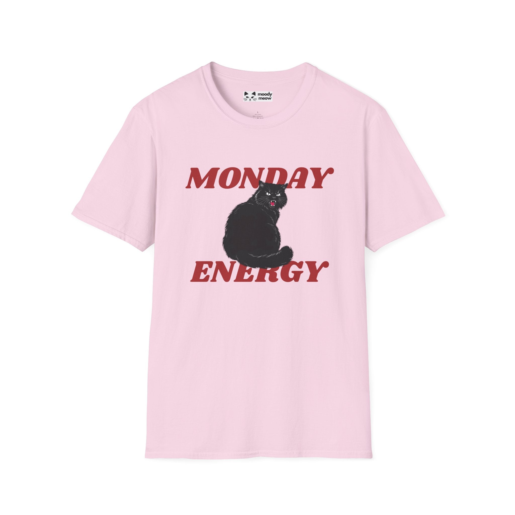 Monday Energy Cat T-Shirt
