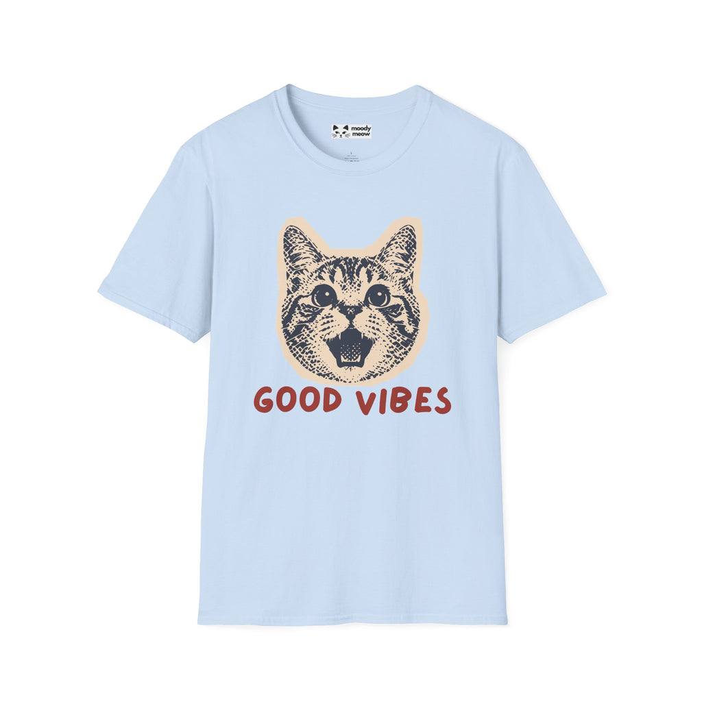 Good Vibes Cat T-Shirt