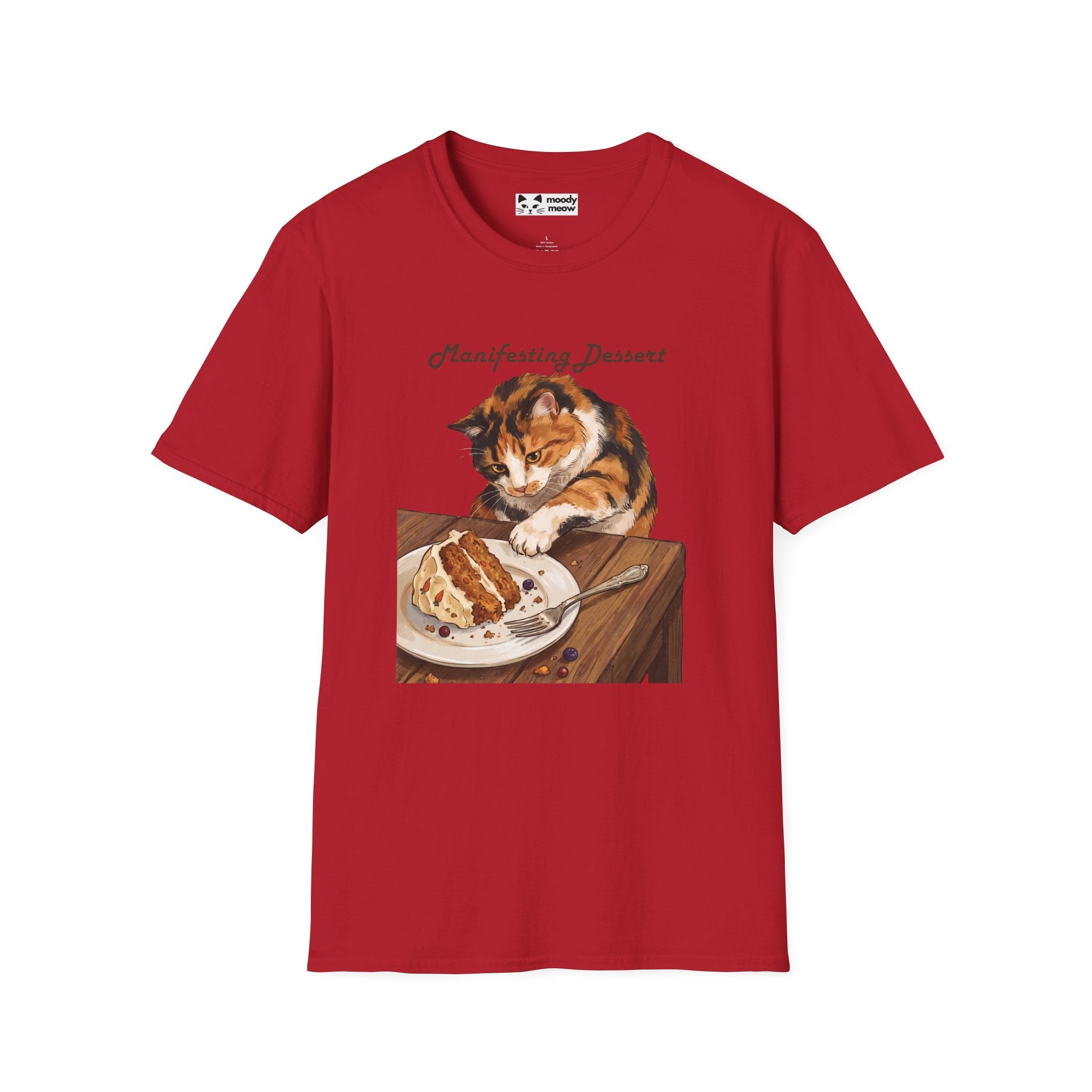 Manifesting Dessert Cat T-Shirt
