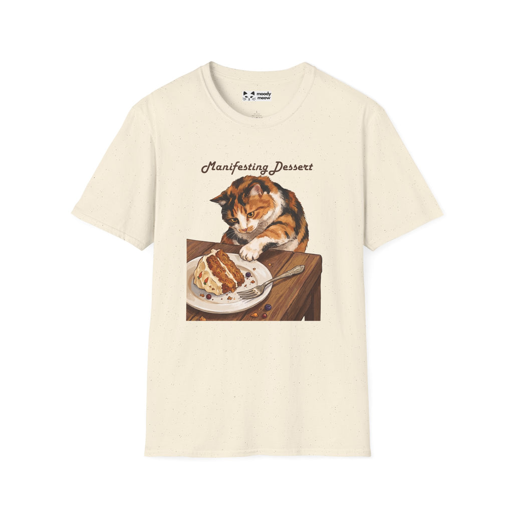 Manifesting Dessert Cat T-Shirt