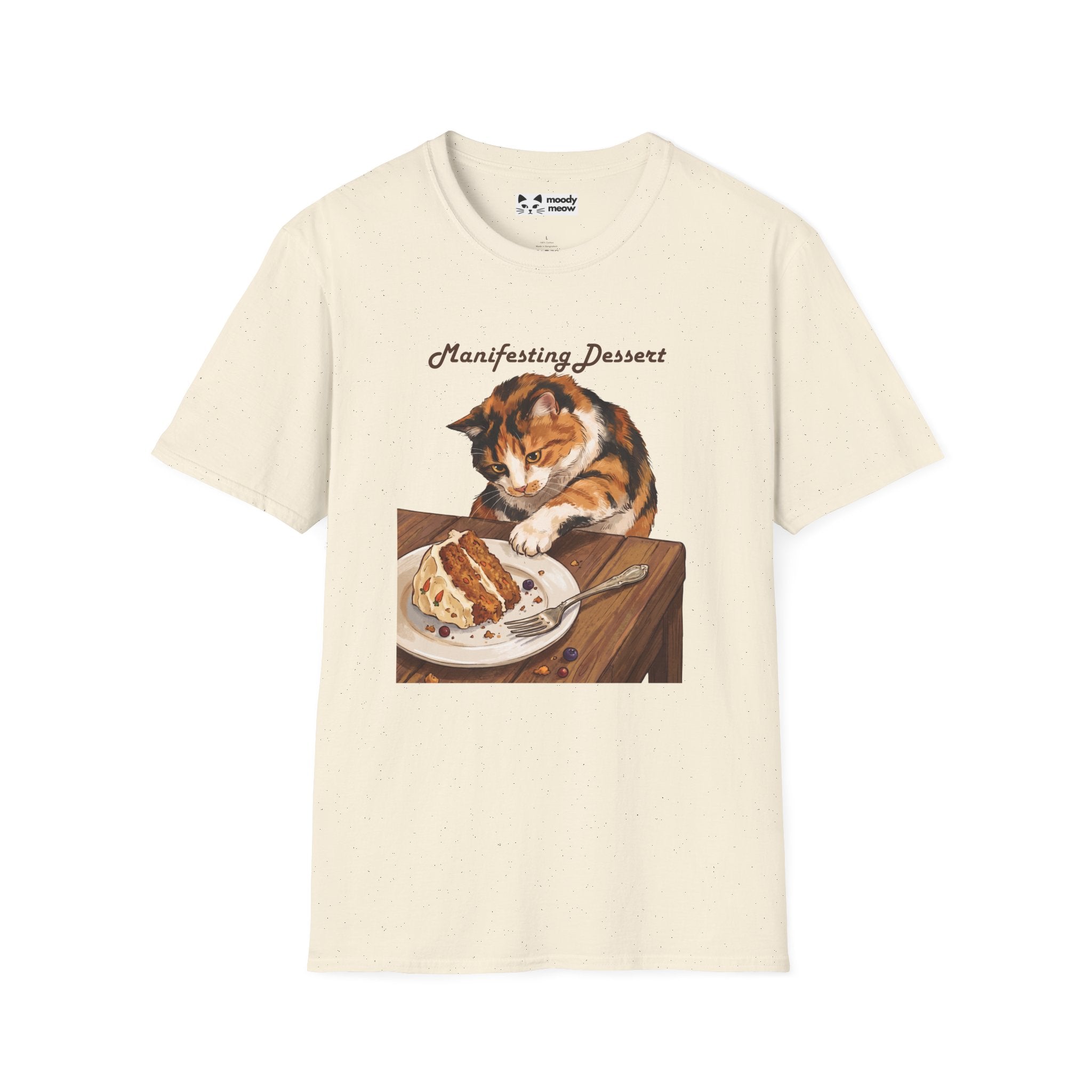 Manifesting Dessert Cat T-Shirt
