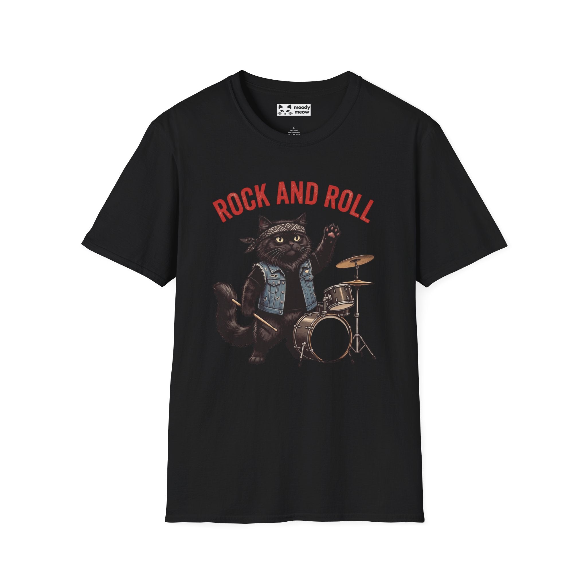 Rock and Roll Cat T-Shirt