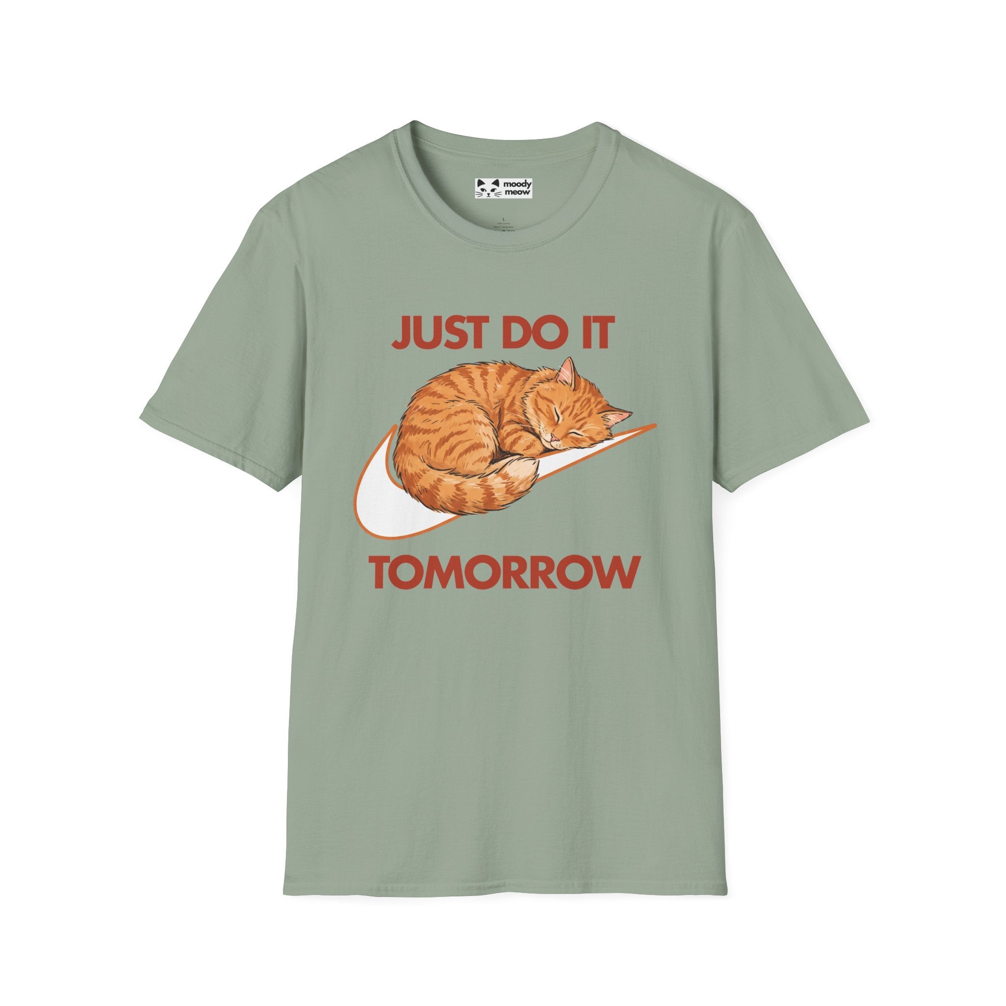 Just Do It Tomorrow Cat T-Shirt