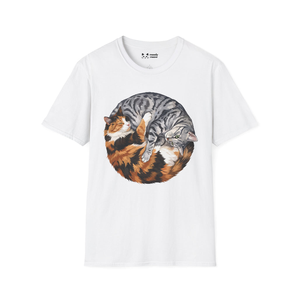 Yin Yan Cat T-Shirt